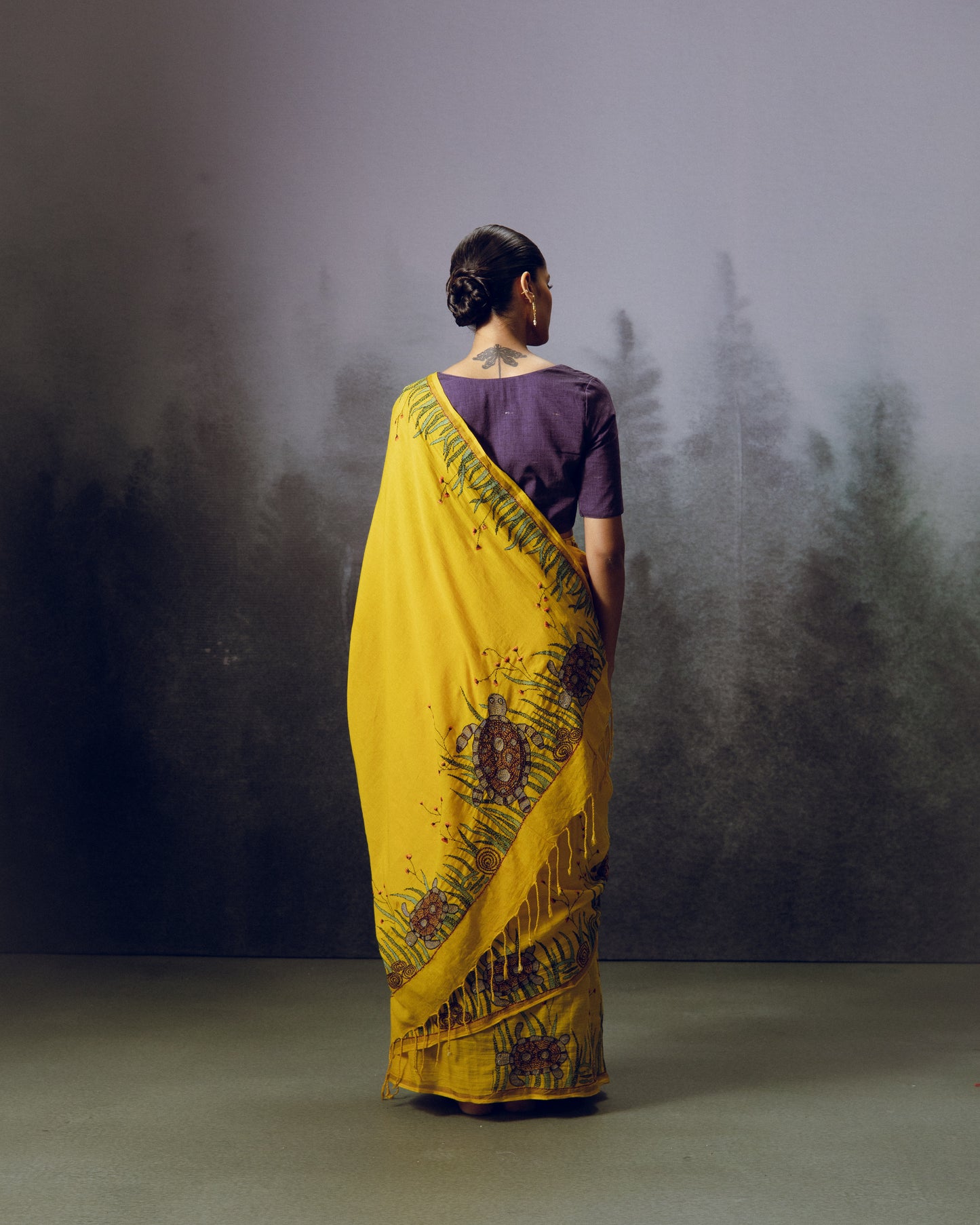 Turtle Saree
