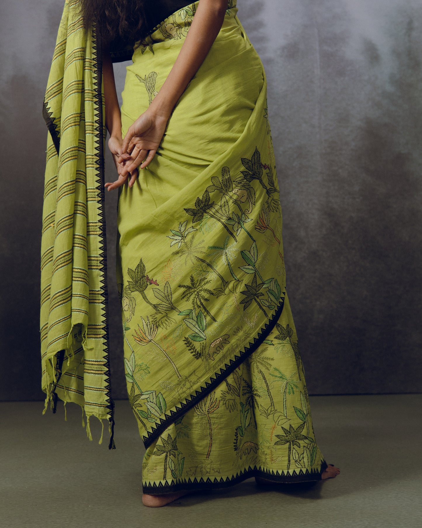 Flora & Fauna Kantha