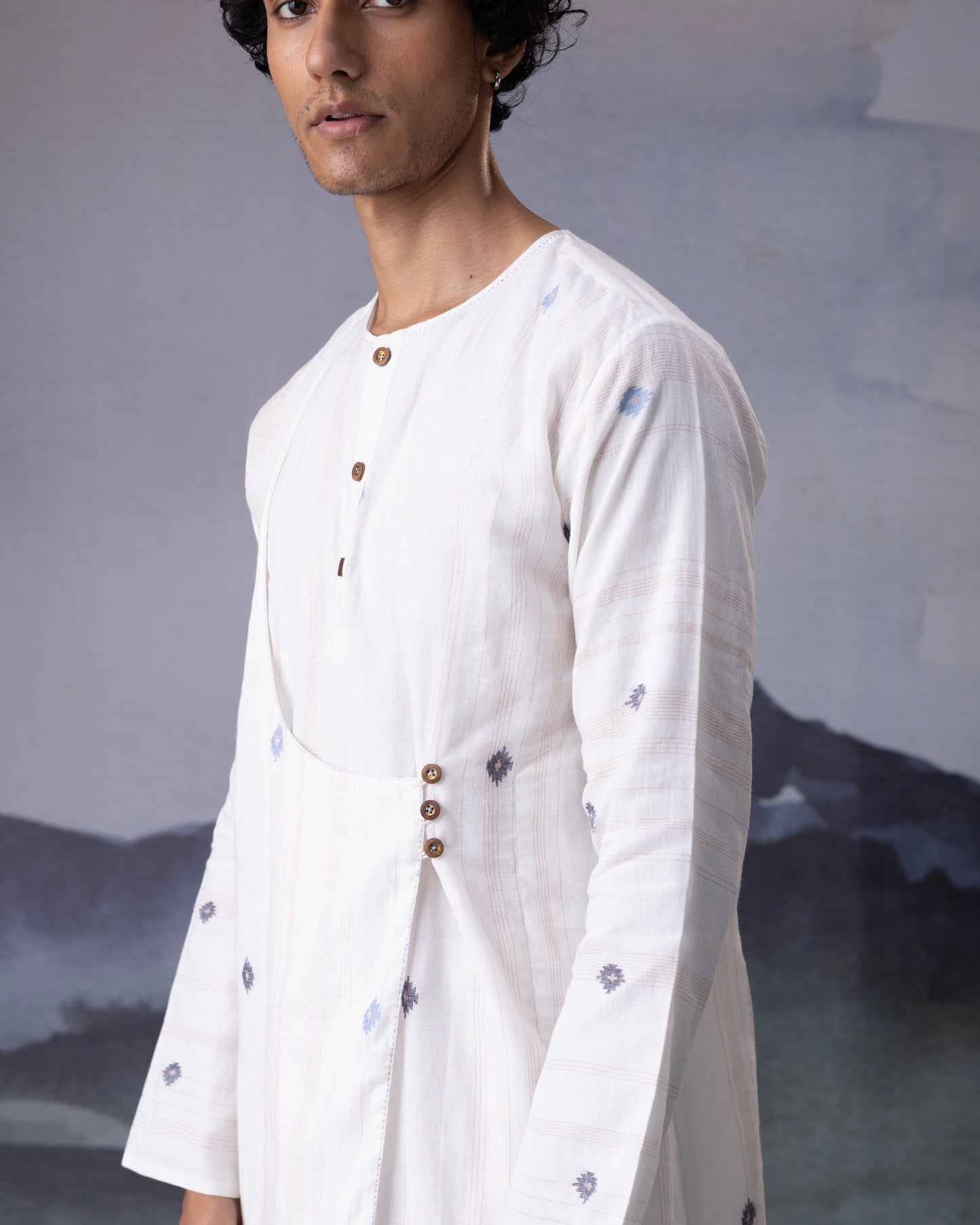 IVORY KURTA