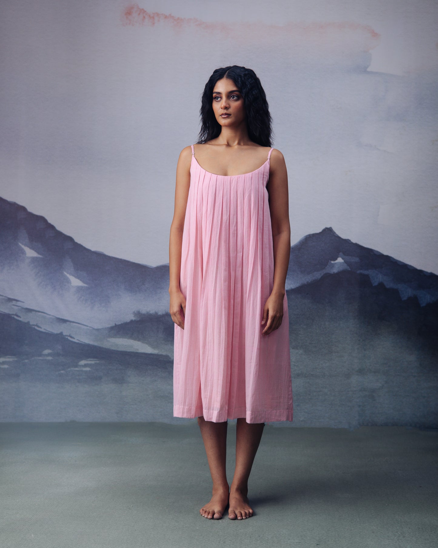 Pink Sleeveless Dress