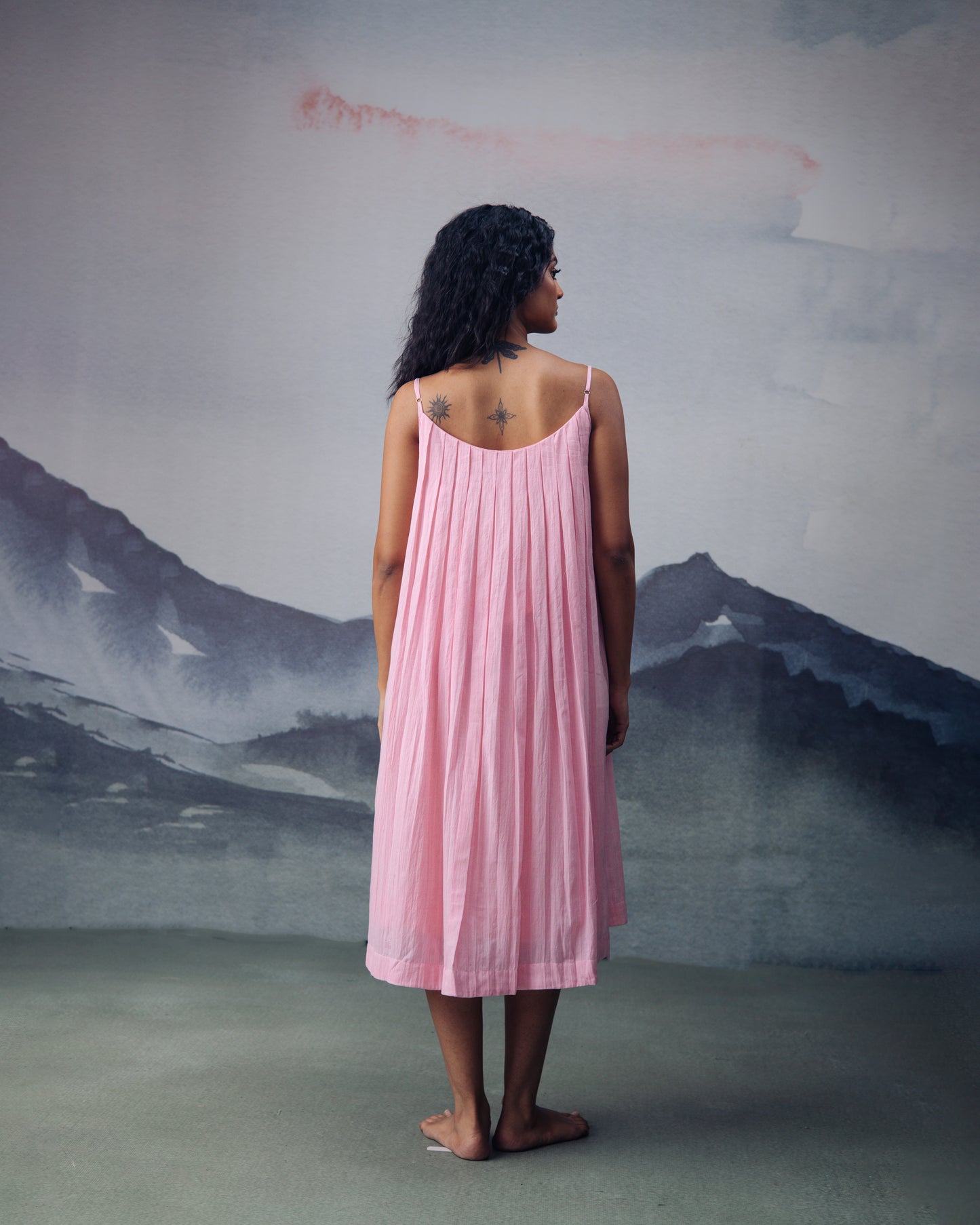 Pink Sleeveless Dress