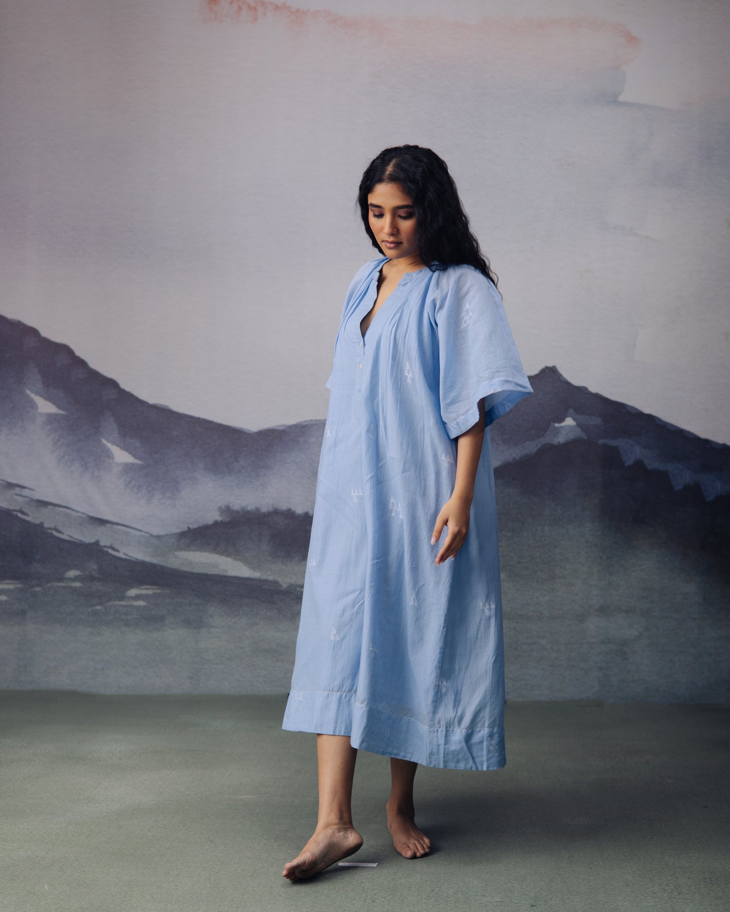 Azure Long Dress