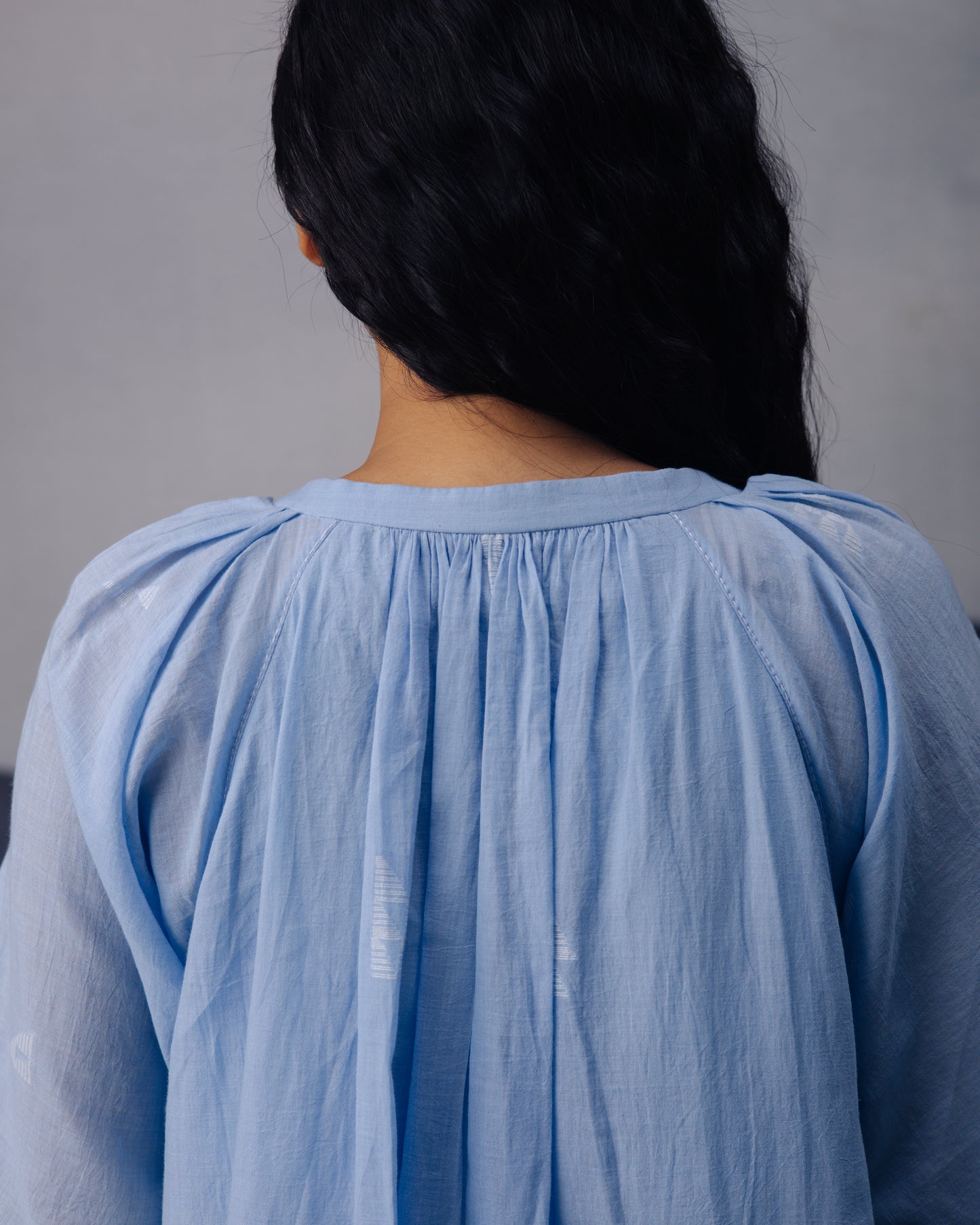 Azure Long Midi Dress