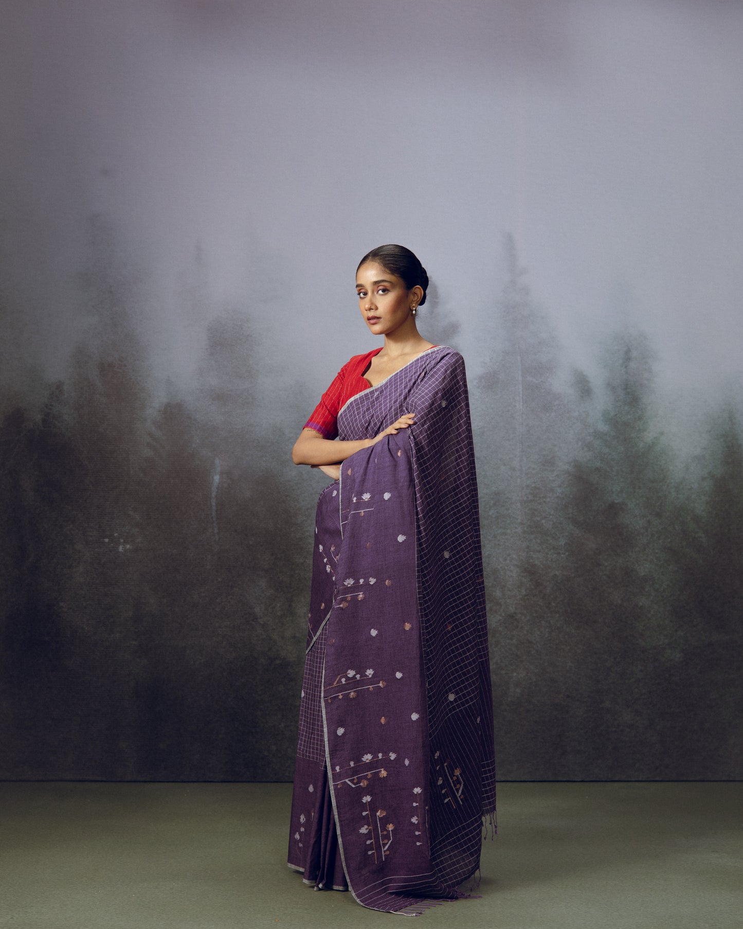 Violet Utsav Saree