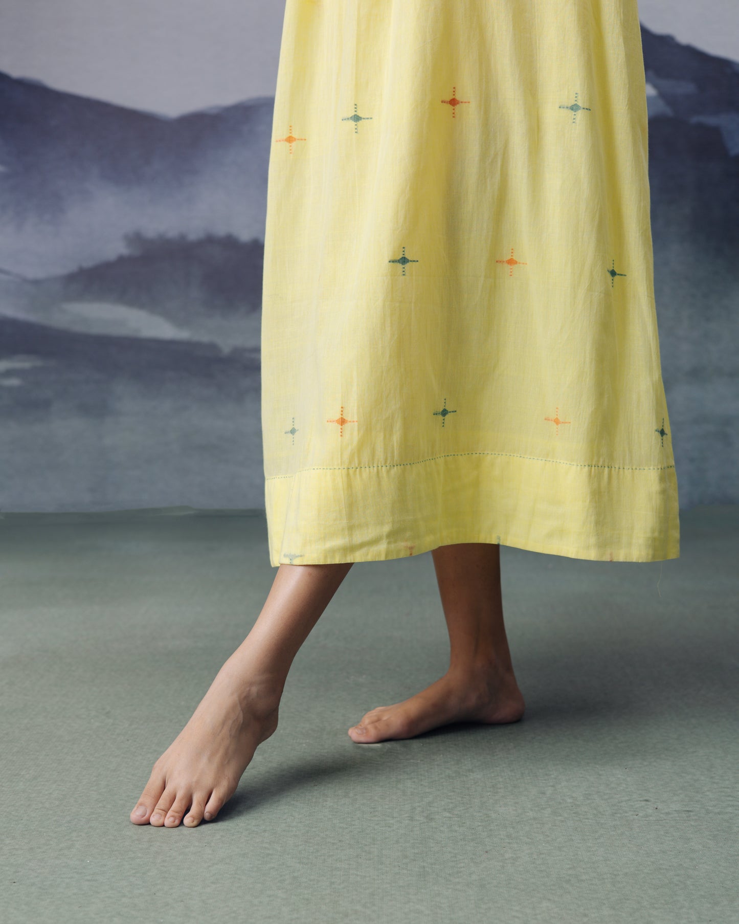 Citrus Sleeveless Dress