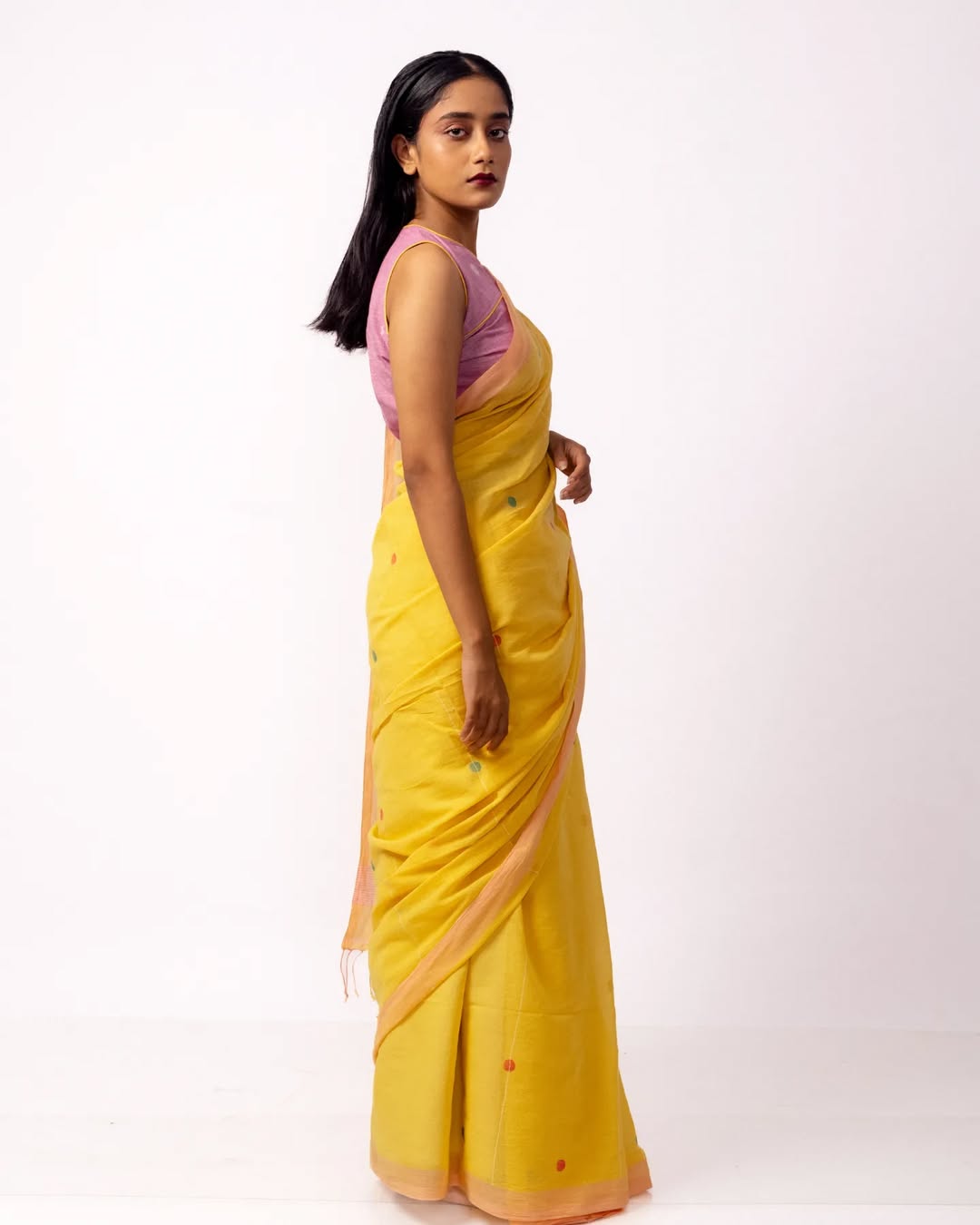 Carribean Sunrise Saree