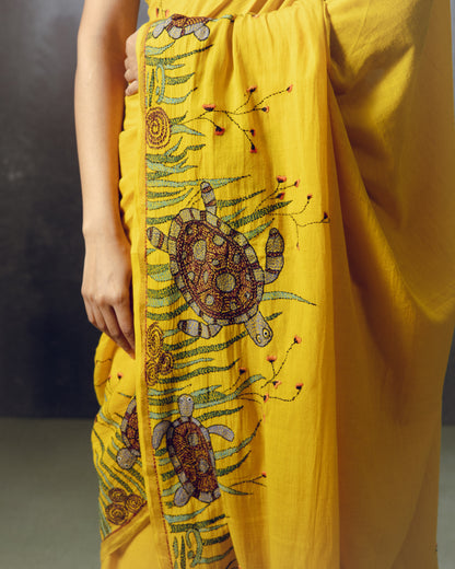 Turtle Saree