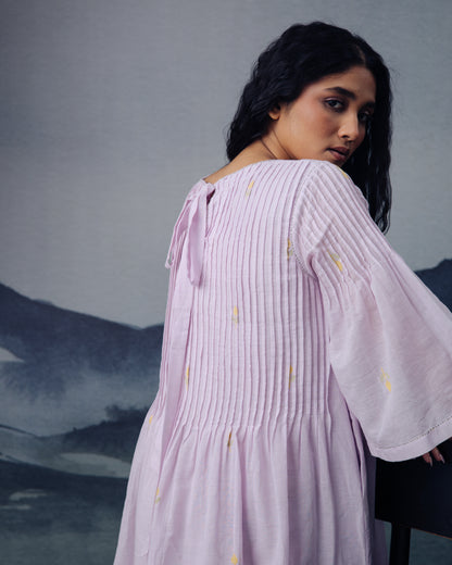 Lilac Midi Dress