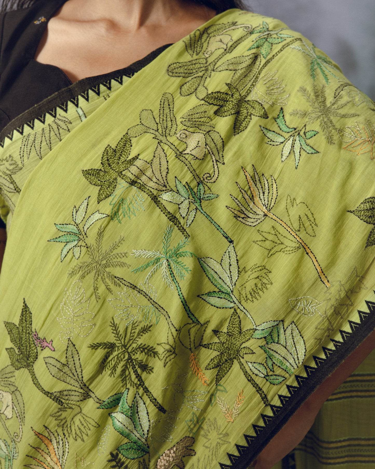 Flora & Fauna Kantha