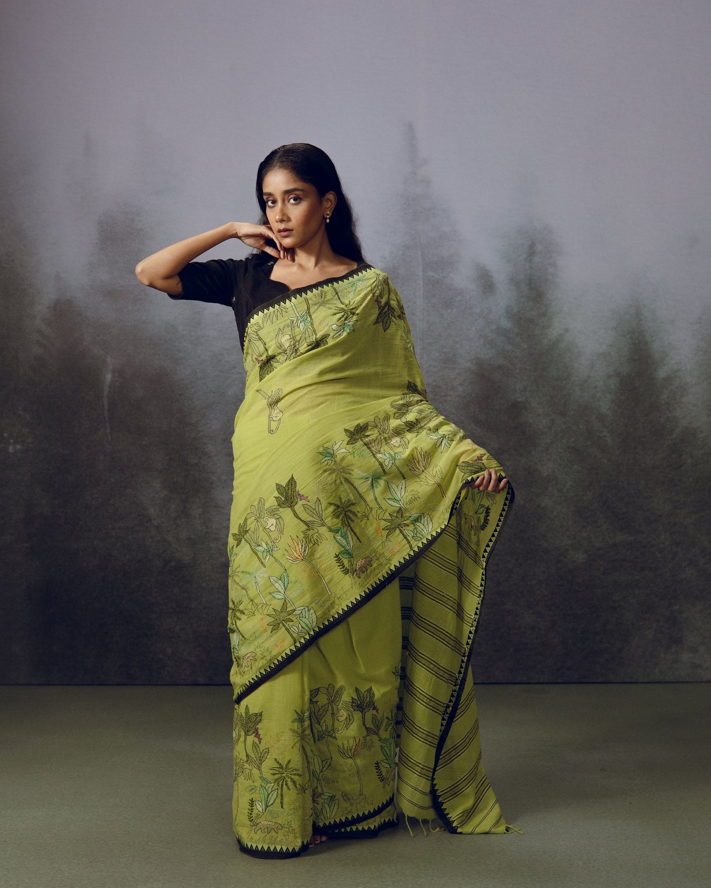 Flora & Fauna Kantha