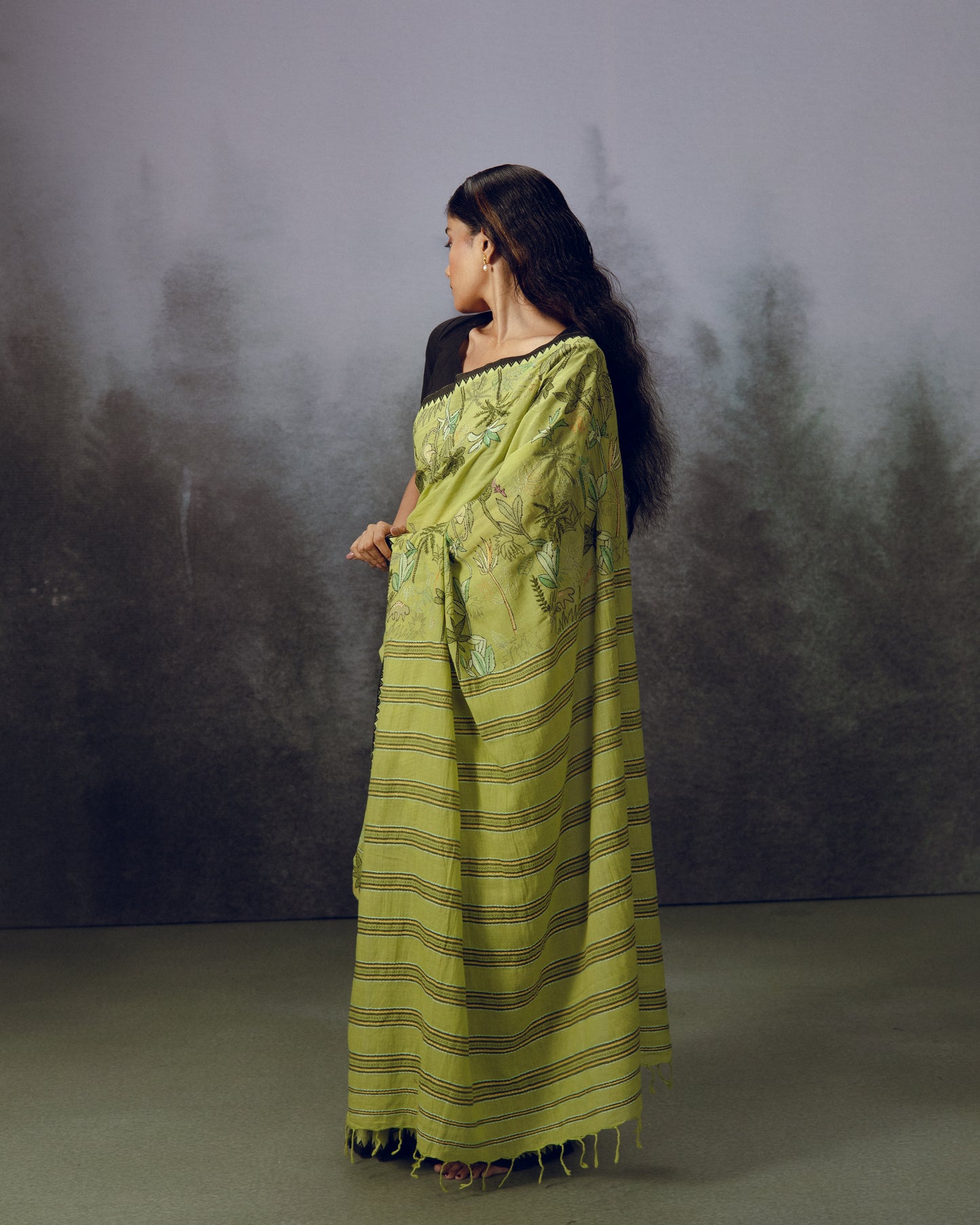 Flora & Fauna Kantha