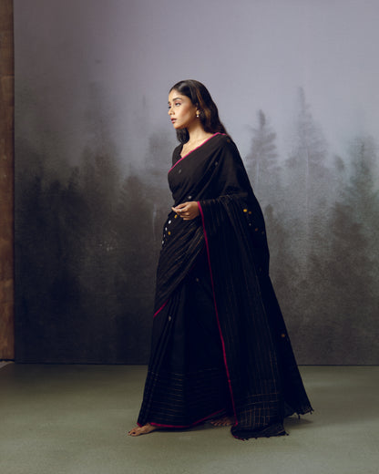 Ebony Saree