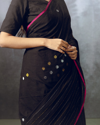 Ebony Saree