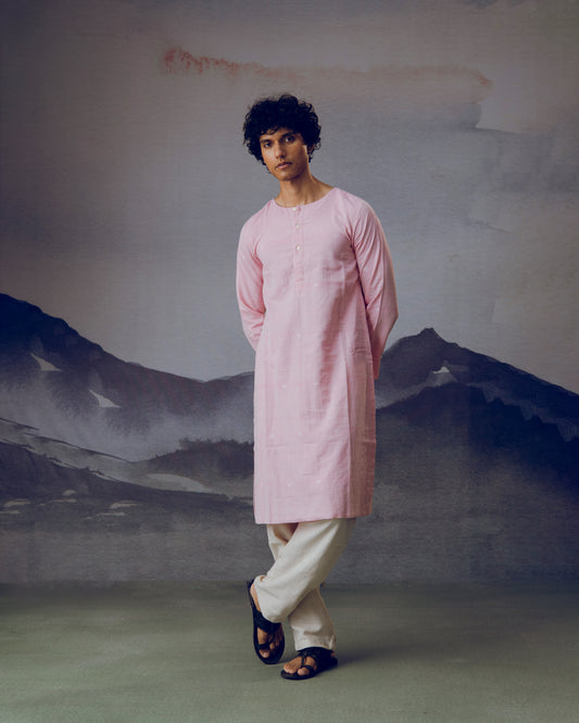 Pink Ambar Kurta