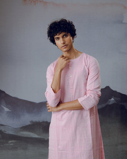 Pink Ambar Kurta
