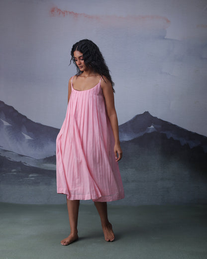 Pink Sleeveless Dress