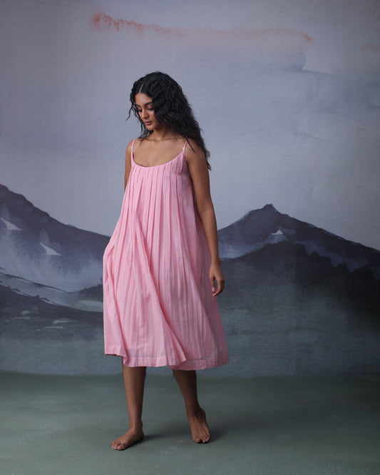Pink Sleeveless Dress