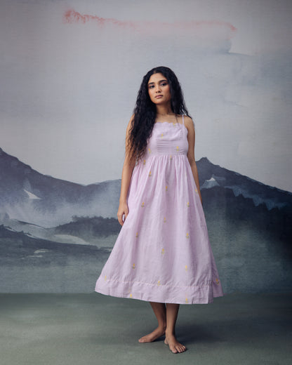 Lilac Strap Dress