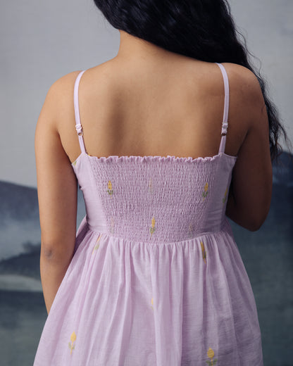 Lilac Strap Dress