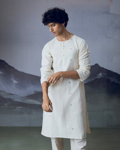 White Ambar Kurta