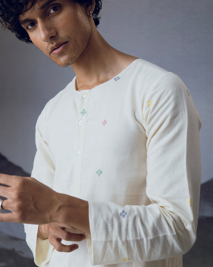 White Ambar Kurta