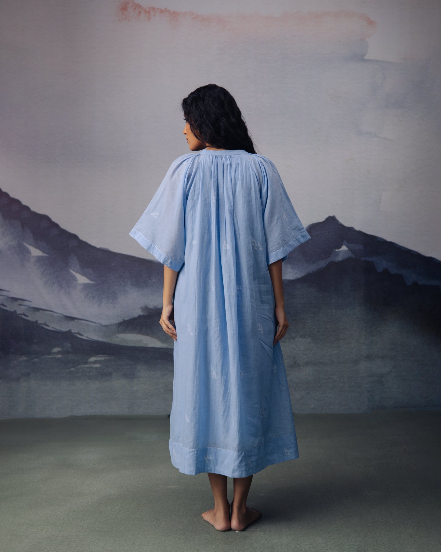 Azure Long Dress