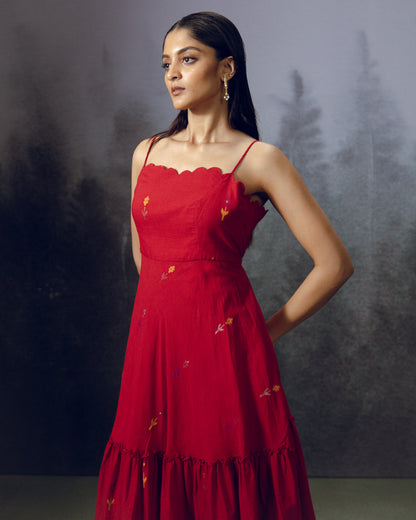 Malhar Strap Dress