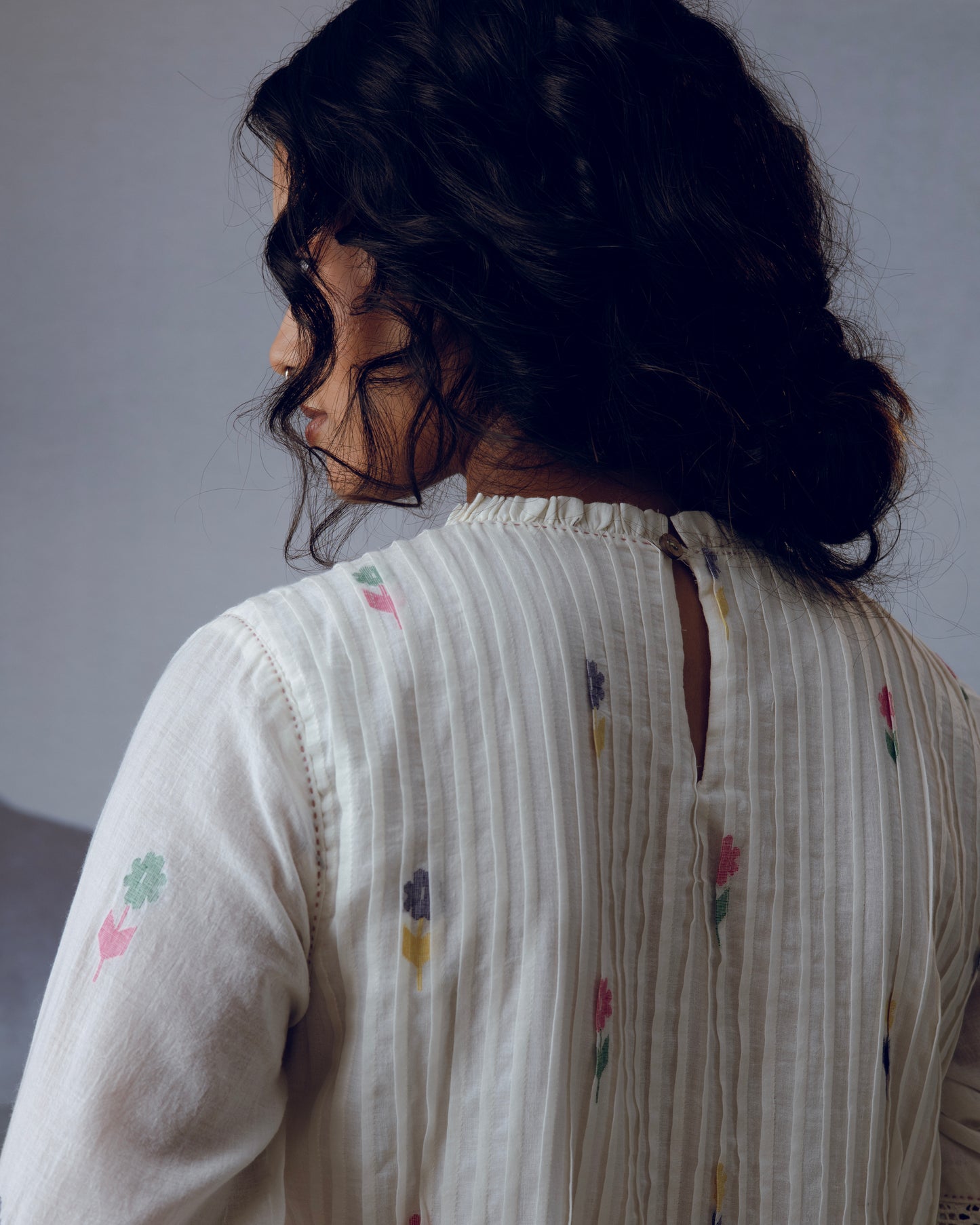 Phool frill dress