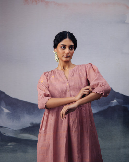 Dusty Rose IVORY Kurta