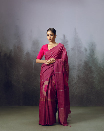 Mood Purple Saree