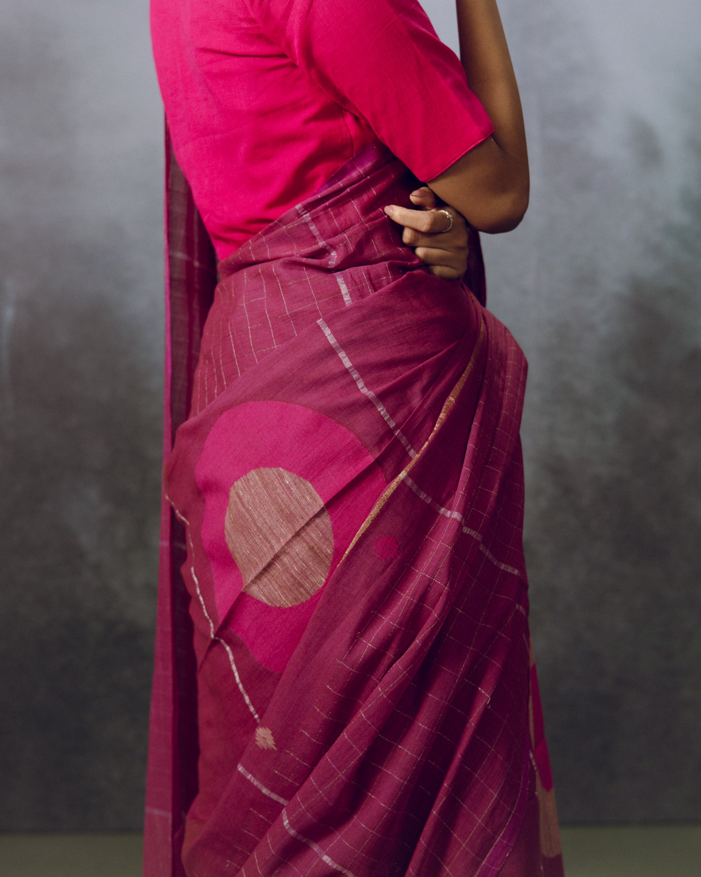 Mood Purple Saree