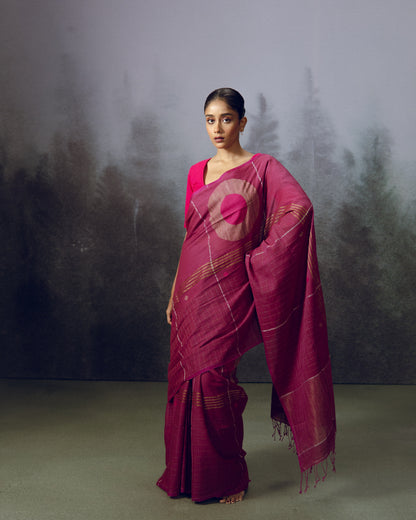 Mood Purple Saree