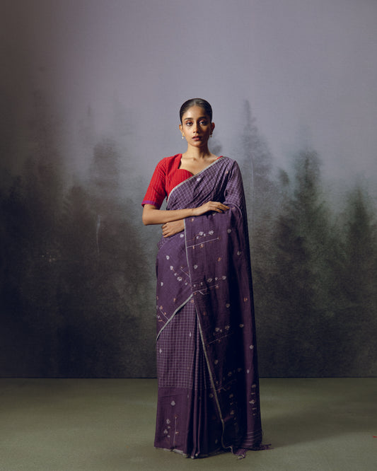 Violet Utsav Saree