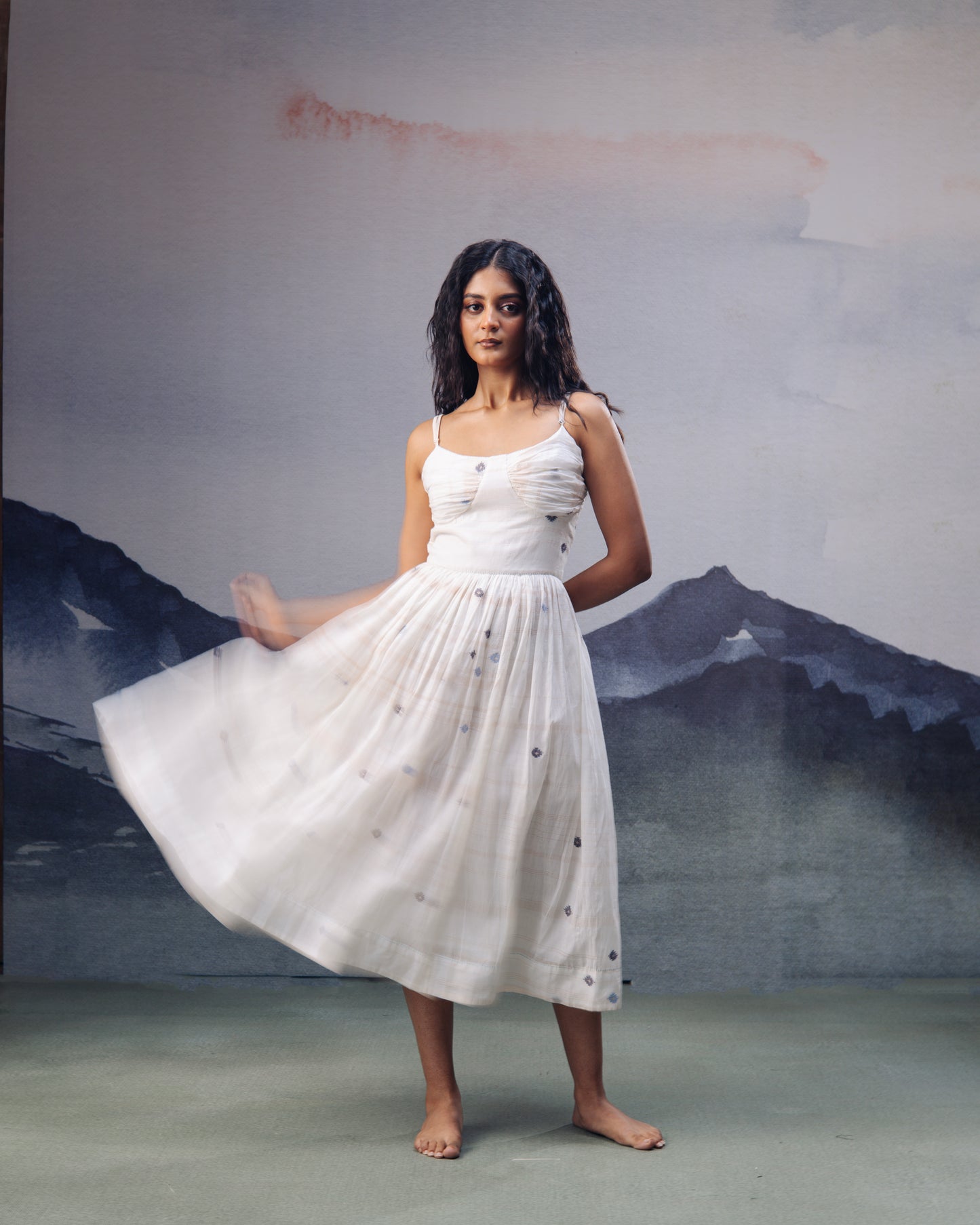 Ivory corset Dress