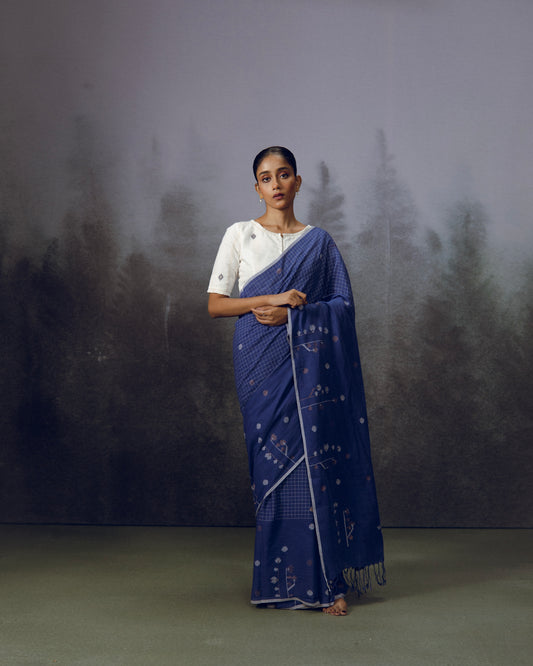 Indigo Blue Utsav Saree