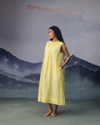 Citrus Sleeveless Dress