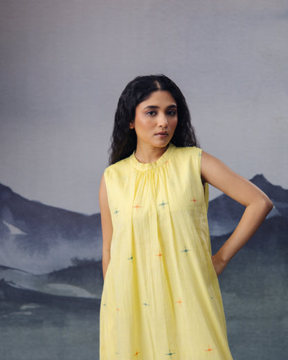 Citrus Sleeveless Dress