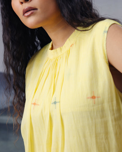 Citrus Sleeveless Dress
