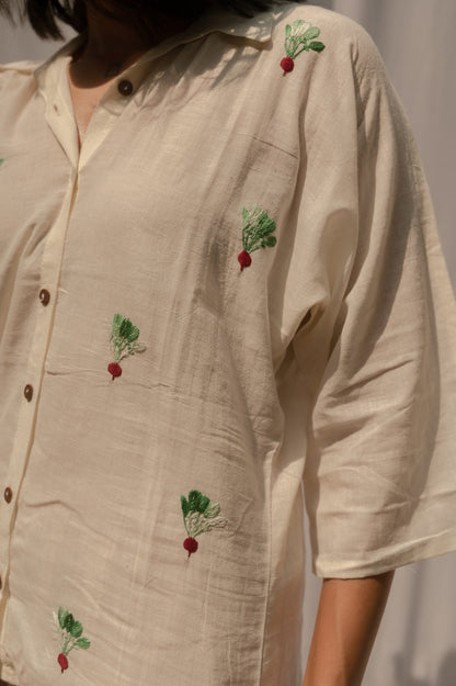 Beet root shirt
