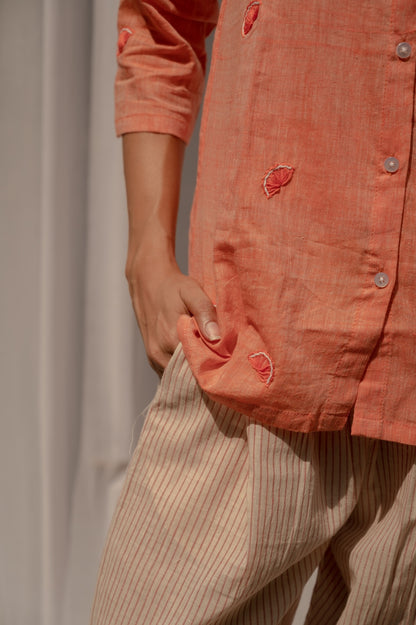 Orange shirt