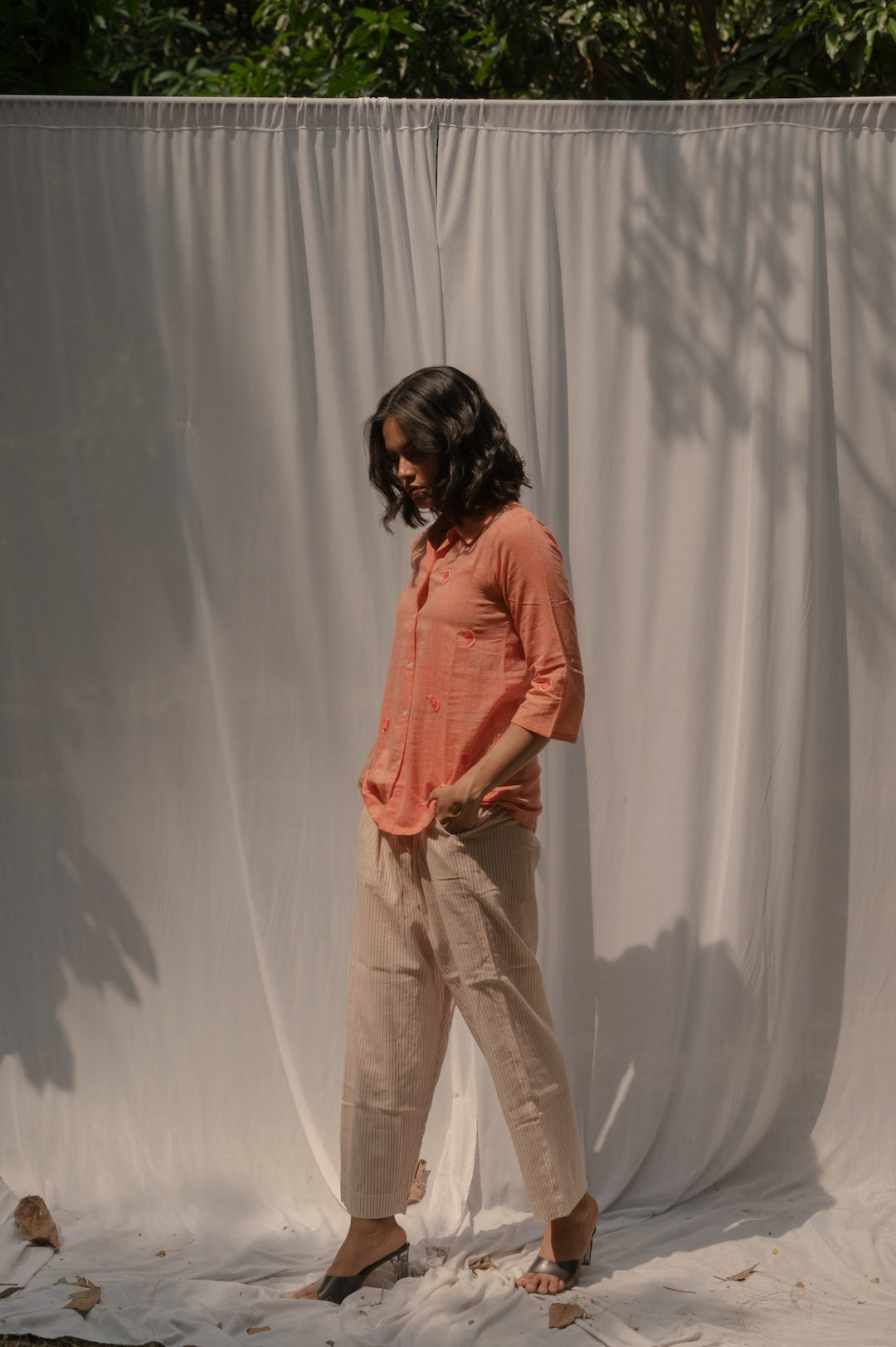 Orange shirt