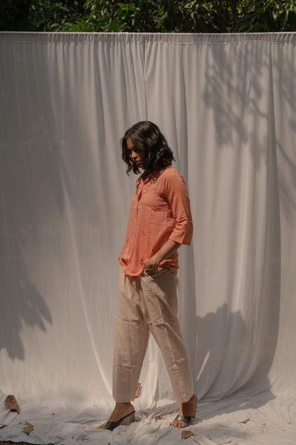 Orange shirt