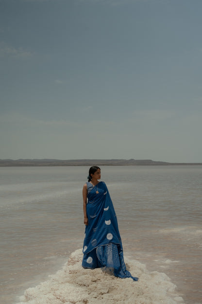 Blue Moon Jamdani