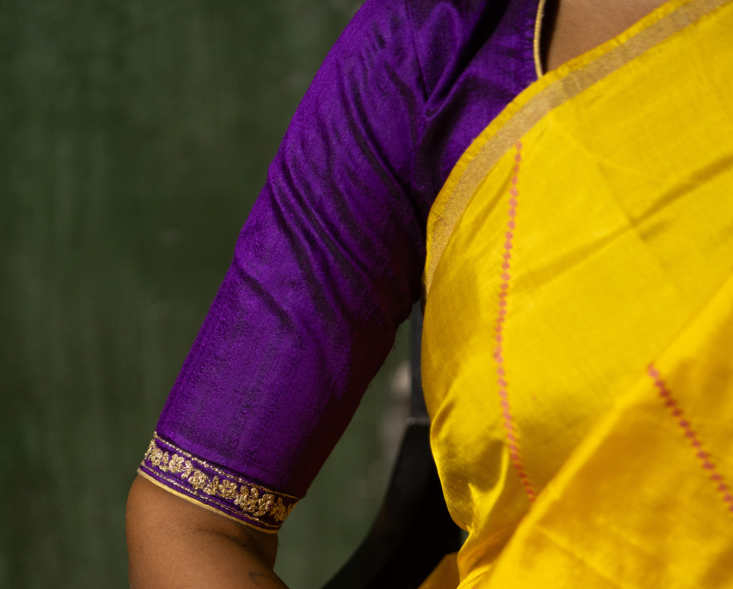 Violet Gajamoti Blouse