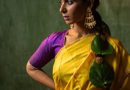 Violet Gajamoti Blouse