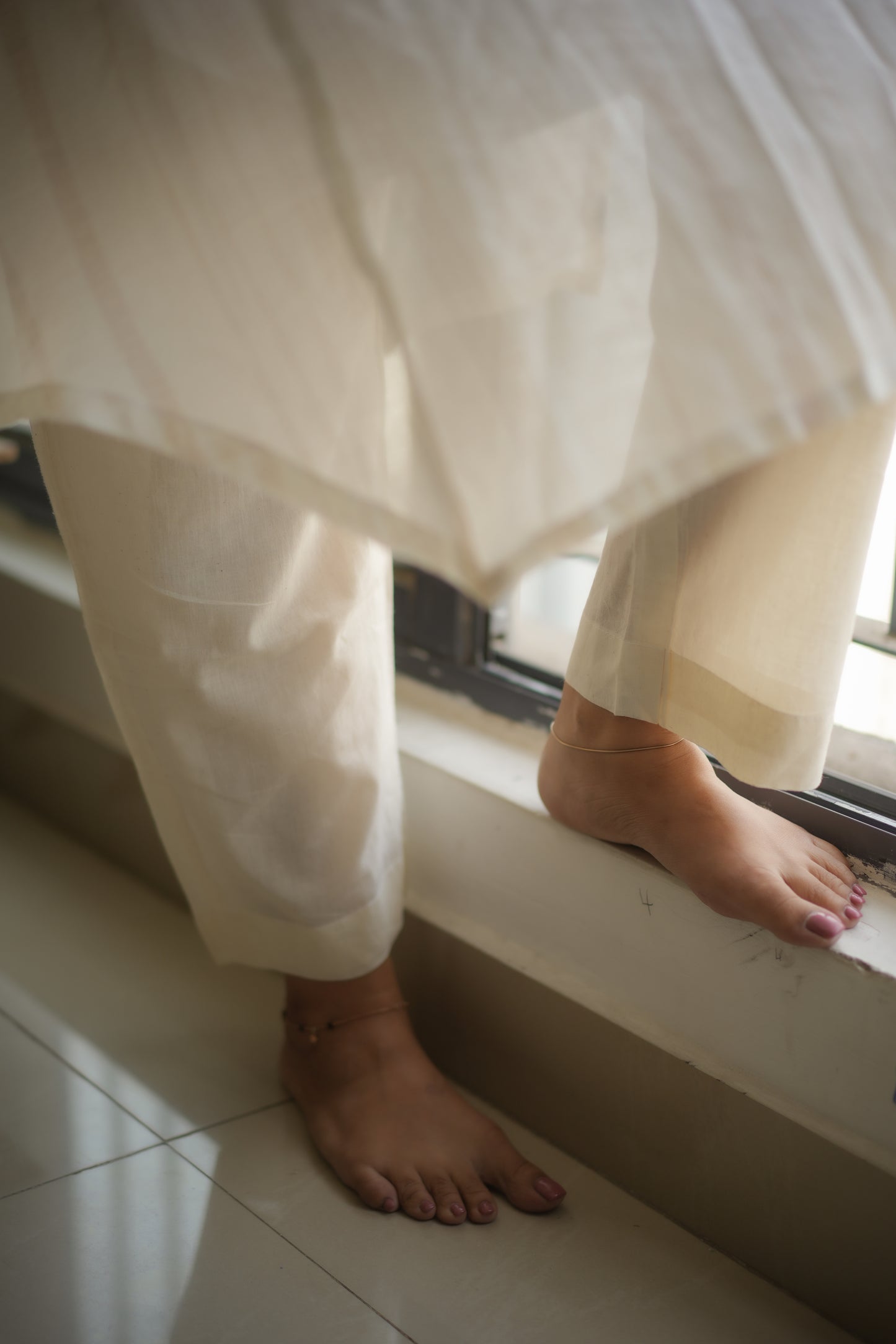 Ivory Sleeveless coord