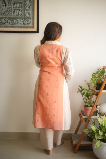 CORAL KURTA