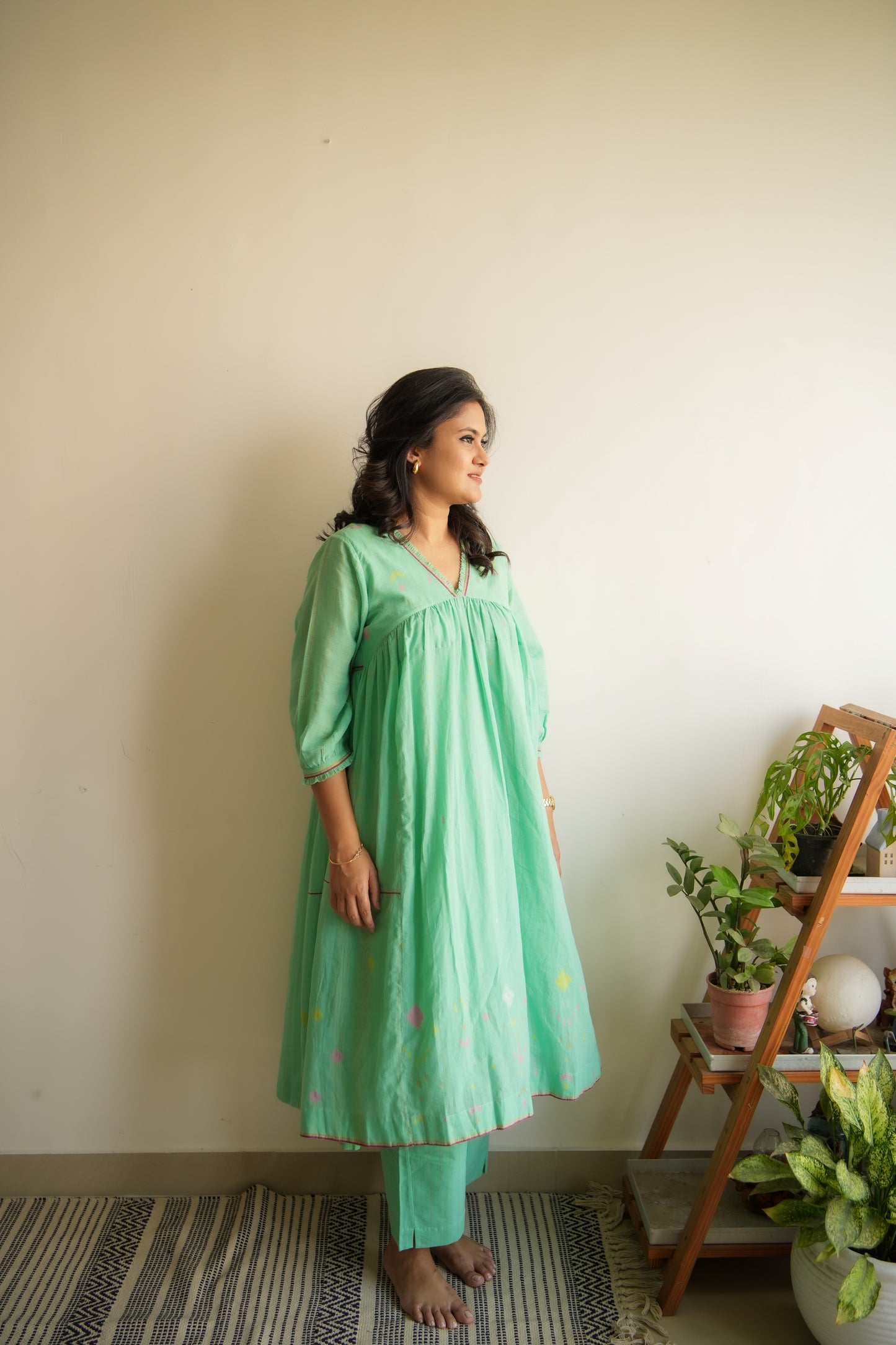 Sea Green Ivory Coord