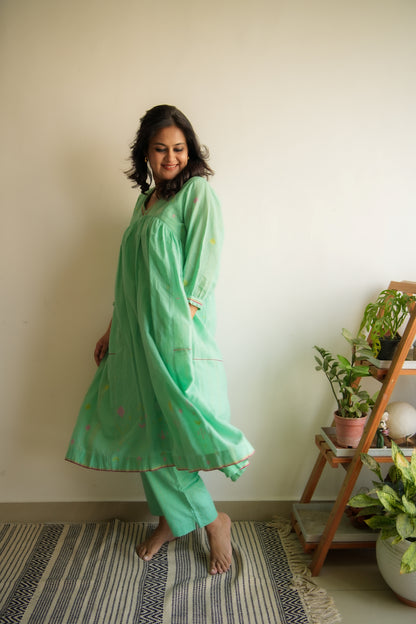 Sea Green Ivory Coord