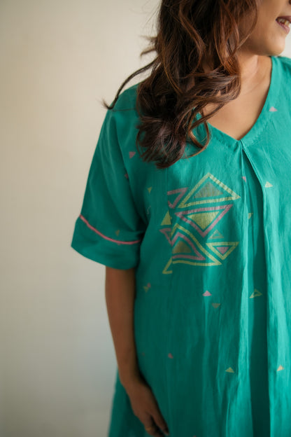 Assymetry Midi Dress